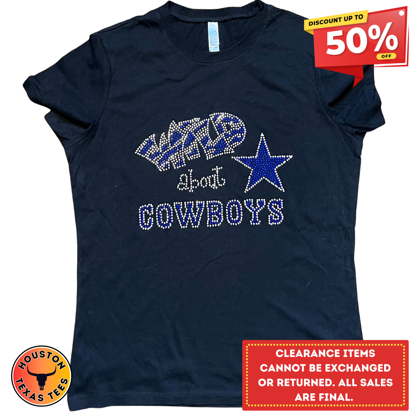 Wild About Cowboys Tee