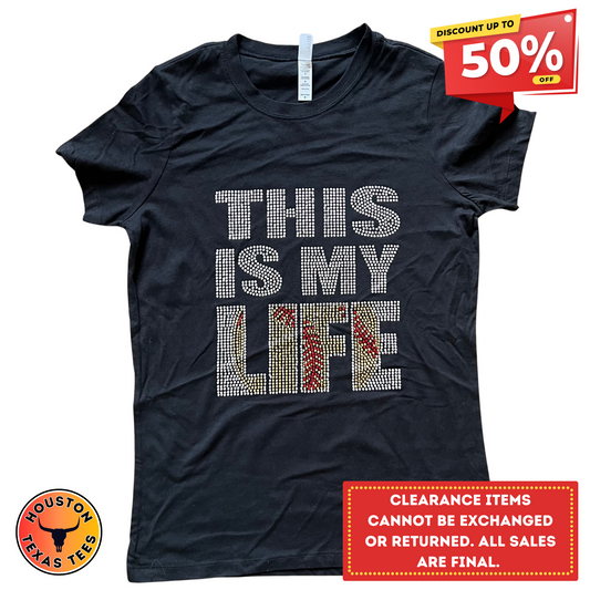 This Is My Life Softball Tee